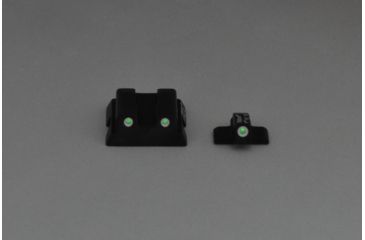 Image of Trijicon Bright &amp; Tough 3 Dot Green Front &amp; Green Rear Night Sight Set for Beretta PX4 C/D BE11