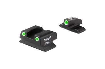 Image of Trijicon Bright Tough 3 Dot Green Front Green Rear Night Sight Set For Beretta Px4 Cd Be11
