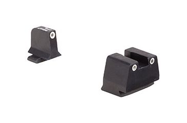 Image of Trijicon Night Sight Suppressor Set w/White Front/White Rear &amp; Green Lamps for FN .45, 600942