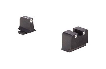 Image of Trijicon Night Sight Suppressor Set w/White Front/White Rear &amp; Green Lamps for Sig Sauer 40/.45, 600914