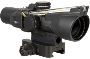 Image of Trijicon Compact Dual Illuminated ACOG Scope, 1.5x24 mm, Amber, 8 MOA Triangle Reticle, Matte Black, 400334