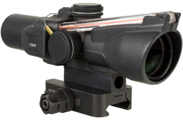 Image of Trijicon Compact Dual Illuminated ACOG Scope, 1.5x24 mm, Red, 8 MOA Triangle Reticle, Matte Black, 400336