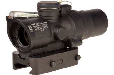 Image of Trijicon Compact Dual Illuminated Low Height Q-LOC ACOG Scope, 1.5x16S, Green, Circle Dot Reticle, Matte Black, 400333