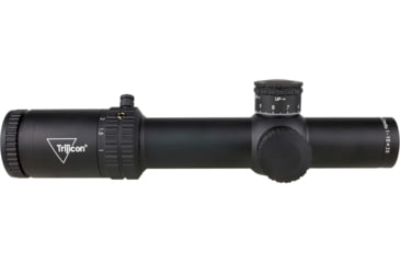 Image of Trijicon Credo 1-10x28mm First Focal Plane 34mm Tube Riflescope w/Red/Green MRAD Segmented Circle Enhanced, Matte Finish, Exposed Elevation Adjuster w/Return to Zero Feature, Black, 2900050