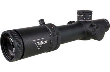Image of Trijicon Credo 1-10x28mm First Focal Plane 34mm Tube Riflescope w/Red/Green MRAD Segmented Circle Enhanced, Matte Finish, Exposed Elevation Adjuster w/Return to Zero Feature, Black, 2900050
