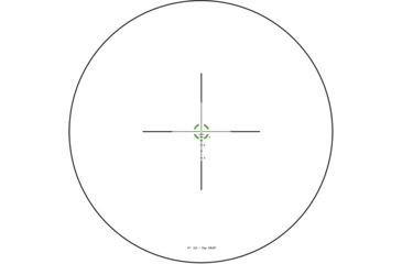 Image of Trijicon Credo CR424 1-4x24mm Rifle Scope, 30 mm Tube, Second Focal Plane, Black, Green BDC Segmented Circle .223 / 55 Grain Reticle, MOA Adjustment, 2900014