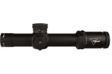 Image of Trijicon Credo CR828 1-8x28mm Rifle Scope, 34 mm Tube, First Focal Plane, Black, Green/Red MRAD Segmented Circle Reticle, Mil Rad Adjustment, 2900032