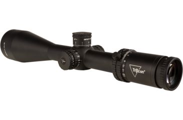 Image of Trijicon Credo CR1556 Rifle Scope, 2.5-15x 56 mm Objective, 30 mm Tube, Second Focal Plane Illuminated Red MRAD Center Dot Reticle, Matte, Black, 2900036