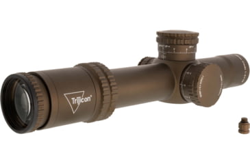 Image of Trijicon Credo CR828 1-8x28mm 34mm Tube Rifle Scope, First Focal Plane, Red/Green MRAD Segmented Circle Reticle, Coyote Brown Anodized, CR828-C-2900056