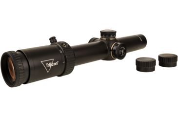 Image of Trijicon Credo HX CRHX624 1-6x24mm Rifle Scope, 30 mm Tube, First Focal Plane, Black, Red MOA Segmented Circle Reticle, MOA Adjustment, 2900021