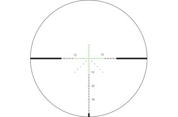 Image of Trijicon Credo CR940 3-9x40mm Rifle Scope, 1 in Tube, Second Focal Plane, Black, Green MOA Precision Hunter Reticle, MOA Adjustment, 2900040