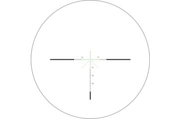 Image of Trijicon Credo CR940 3-9x40mm Rifle Scope, 1 in Tube, Second Focal Plane, Black, Green MOA Precision Hunter Reticle, MOA Adjustment, 2900040