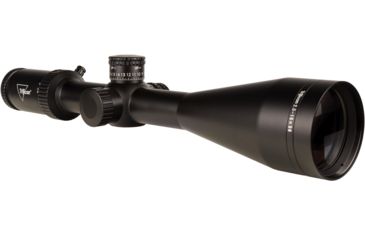 Image of Trijicon Credo HX CRHX1556 2.5-15x56mm Rifle Scope, 30 mm Tube, Second Focal Plane, Black, Red MOA Center Dot Reticle, MOA Adjustment, 2900035