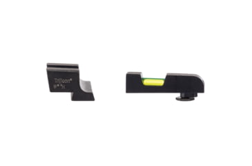 Image of Trijicon DI Night Sight Set, Dual-Illuminated, U-Notch, Tritium Green Front Color/ Rear Color, Large Frame Glock Models, 601104