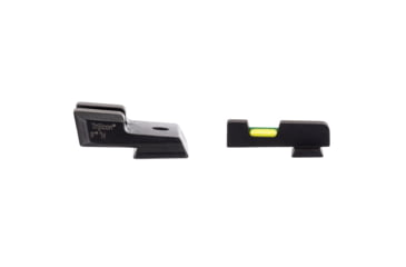 Image of Trijicon DI Night Sight Set, Dual-Illuminated, U-Notch, Tritium Green Front Color/ Rear Color, Smith &amp; Wesson M&amp;P Shield .40, .45, &amp; 9mm, 601110