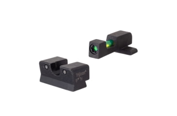 Image of Trijicon DI Night Sight Set, Dual-Illuminated, U-Notch, Tritium Green Front Color/ Rear Color, Springfield Armory XD, XD-M, XD Mod. 2, 601116