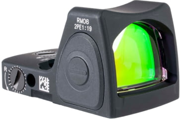 Image of Trijicon Dual Defense RMR Type 2 Reflex Red Dot Sight w/ M17/18 Mount w/ Integrated noTritium Optic, 1x, 3.25 MOA Reticle, Black, RM06-C-700817