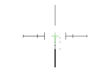 Image of Trijicon Dual Illuminated Low Height Compact ACOG Scope, 3x24 mm, Green, .223/55gr. Crosshair Reticle, Matte Black, 400353