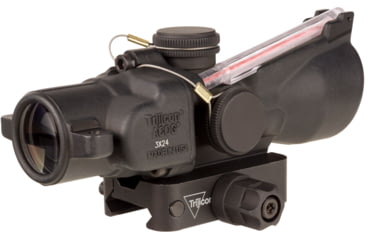 Image of Trijicon Dual Illuminated Low Height Compact ACOG Scope, 3x24 mm, Red, 7.62x39/123gr. Crosshair Reticle, Matte Black, 400357