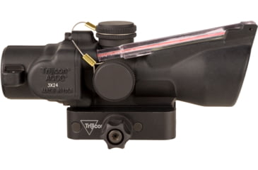 Image of Trijicon Dual Illuminated Low Height Compact ACOG Scope, 3x24 mm, Red, 7.62x39/123gr. Crosshair Reticle, Matte Black, 400357