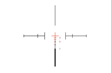 Image of Trijicon Dual Illuminated Low Height Compact ACOG Scope, 3x24 mm, Red, .223/55gr. Crosshair Reticle, Matte Black, 400351