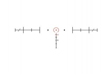 Image of Trijicon Dual Illuminated Red Horseshoe/Dot 6.8 Ballistic