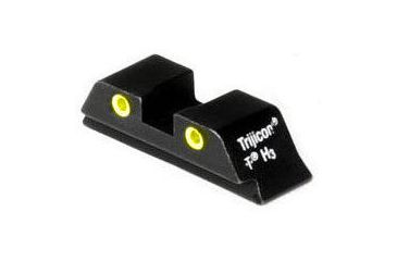 Image of Trijicon Bright &amp; Tough For Glock Rear Sight With Yellow Lamps GL01RY