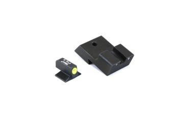 Image of Trijicon HD Night Sight Set - 1911 Novak Cut - Green/Yellow CA128Y