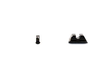 Image of Trijicon Glock HD Night Sight Set - Front Sight Orange Outline / Green Tritium, Rear Sight Black Outline / Green Tritium, 600538