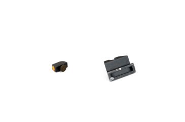 Image of Trijicon Glock HD Night Sight Set - Front Sight Orange Outline / Green Tritium, Rear Sight Black Outline / Green Tritium, 600538