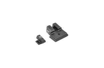 Image of Trijicon Heavy Duty Night Sight Set, S&amp;W M&amp;P Shield/Shield Plus/Shield 2.0, Green/Orange, 600722
