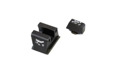 Image of Trijicon Heavy Duty Night Sight Set, Orange Front Outline Walther PPX/PPS/PPS M2, Black, 600743