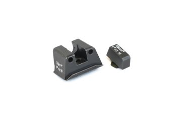 Image of Trijicon Heavy Duty Night Sight Set, Yellow Front Outline, Walther PPX/PPS/PPS M2, Black, 600742
