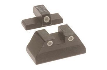 Image of Trijicon Bright &amp; Tough H&amp;K P2000 3 Dot Green Front &amp; Green Rear Night Sight Set HK09