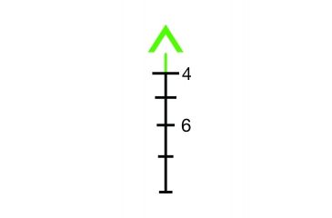 Image of Trijicon Illuminated Green TA110-C-100498 Chevron Reticle