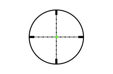 Image of Trijicon AccuPoint TR-25 1-6x24mm Rifle Scope, 30 mm Tube, Second Focal Plane, Black, Green Mil-Dot Crosshair w/ Dot Reticle, Mil Rad Adjustment, TR25-C-200095