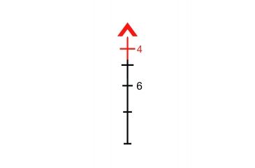 Image of Trijicon Illuminated Red TA110-C-100491 Chevron Reticle