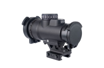 Image of Trijicon MRO HD Patrol Adjustable LED 68 MOA Reticle w/ 2.0 MOA Red Dot, Full Co-Witness Quick Release Mount with Q-LOC Technology AC32070, Black, MRO-C-2200109