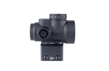 Image of Trijicon MRO SD 1x25mm Reflex Green Dot Sight, 2.0 MOA Adjustable Green Dot, with Lower 1/3 Co-witness Mount, Black, MRO-C-2200333