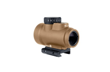 Image of Trijicon MRO SD 1x25mm Reflex Red Dot Sight, 2.0 MOA Adjustable Red Dot, with Low Mount, Anodized Coyote Brown, MRO-C-2200326