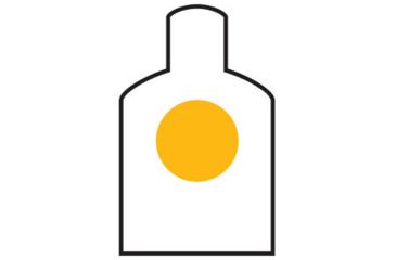 Image of Trijicon RMR Dual Illuminated Reflex Sight, 9 MOA Amber Dot, No Mount, Black, RM05