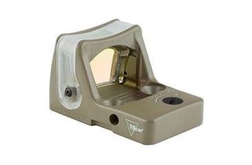 Image of Trijicon RMR Dual Illuminated Reflex Sight, 9.0 MOA Green Dot, No Mount, FDE, 700210
