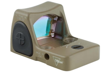 Image of Trijicon RM06 RMR Type 2 Adjustable LED Red Dot Sight, 3.25 MOA Red Dot, No Mount, Matte, FDE, 700696