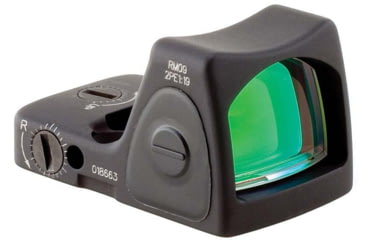 Image of Trijicon RMR Type 2 Reflex Sight, 1 MOA Red Dot, No Mount, Black, RM09-C-700742