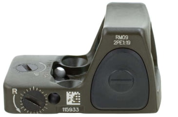 Image of Trijicon RMR Type 2 Reflex Sight, 1 MOA Red Dot, No Mount, OD Green, 700744