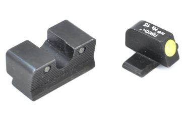 Image of Trijicon Sig HD Night Sight Set,Yellow Front Outline Comparable to 8 Front/8 Rear SG101Y
