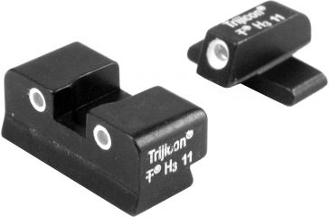 Image of Trijicon Bright &amp; Tough 3 Dot Night Sight Set, Green Front &amp; Rear, Springfield XD-9, XD-40, XD-45 &amp; XD-357, SP01