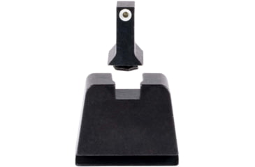 Image of Trijicon Suppressor/Optic Height Sight Set, White Front/Metal Rear &amp; Green Front Lamp, Glock  42, 43, 43x, 43e, 48, Black, 601144