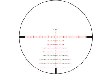 Image of Trijicon Tenmile TM3056 4.5-30x56mm Rifle Scope, 34 mm Tube, First Focal Plane, Black, Green/Red MOA Precision Tree Reticle, MOA Adjustment, 3000012
