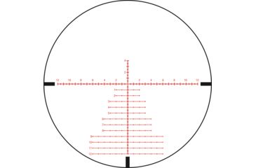 Image of Trijicon Tenmile TM3056 4.5-30x56mm Rifle Scope, 34 mm Tube, First Focal Plane, Black, Green/Red MRAD Precision Tree Reticle, Mil Rad Adjustment, 3000013